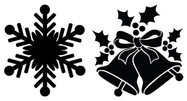 Трафареты для искусственного снега