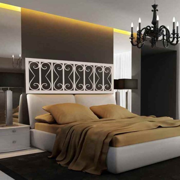Изголовье кровати геометрия