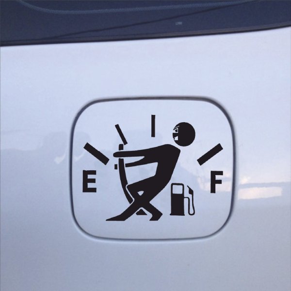 Наклейка на бензобак