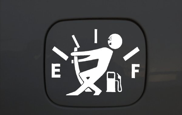 Наклейка на бензобак