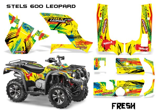 Stels Leopard 600 наклейки