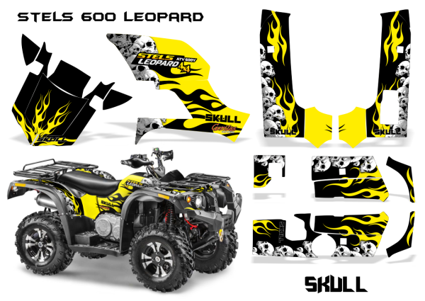 Наклейки на квадроцикл stels динли 800