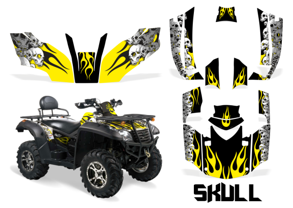 Наклейки на квадроцикл CF 500
