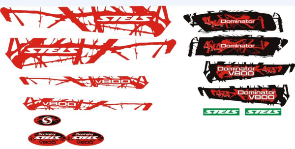 Наклейки на квадроцикл стелс