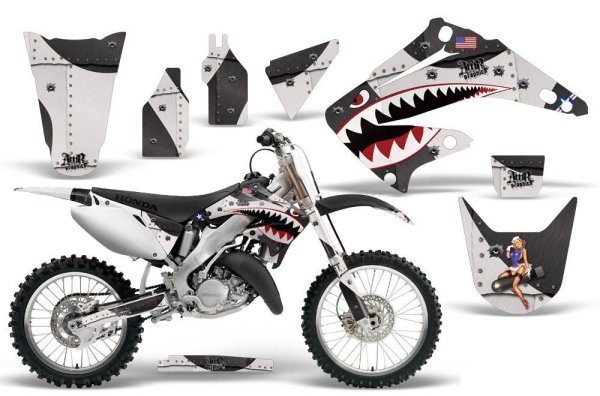 Honda cr250r наклейки мотоцикл