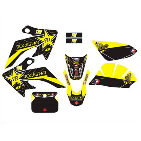 Комплект наклеек для питбайков crf70.