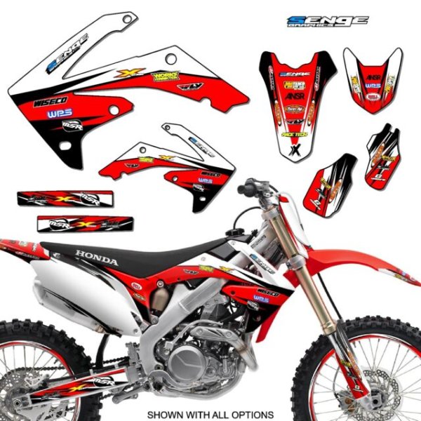 Honda CR 125 R 2005 наклейки