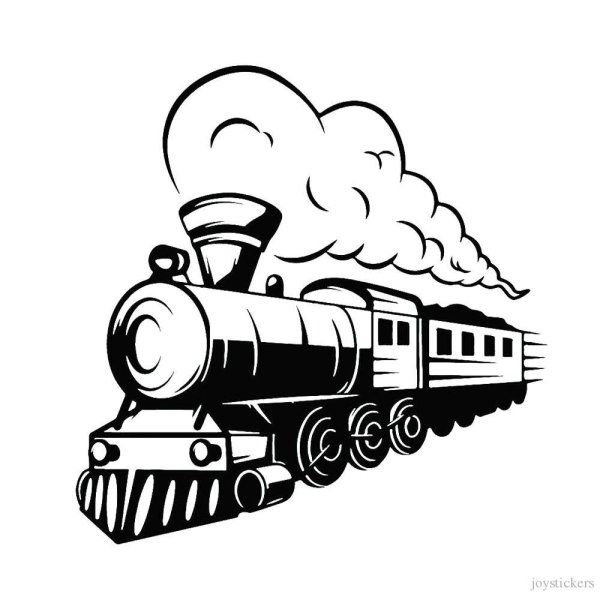 Стилизованный поезд