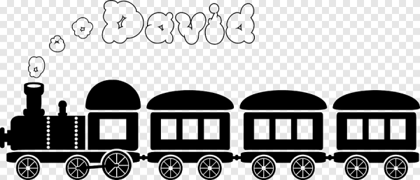 Векторный паровозик