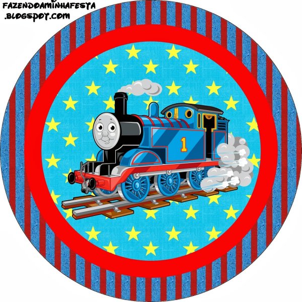 Паровозик Томас фотопечать