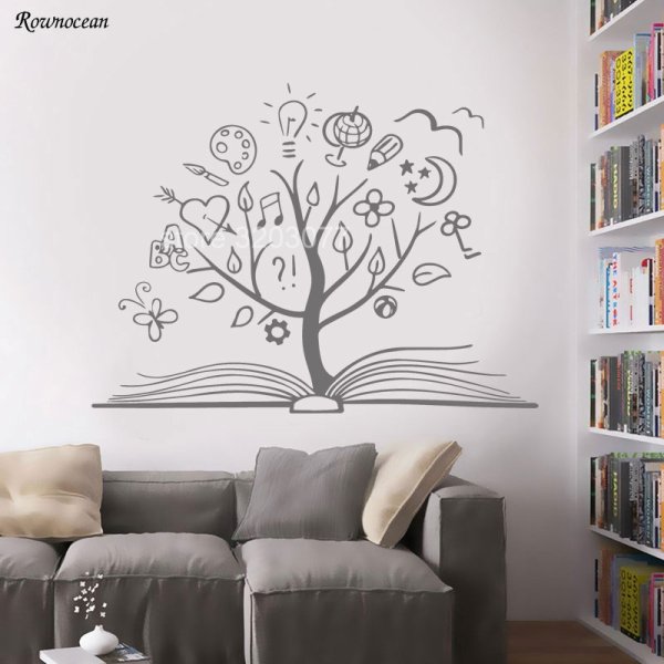 Виниловая наклейка дерево