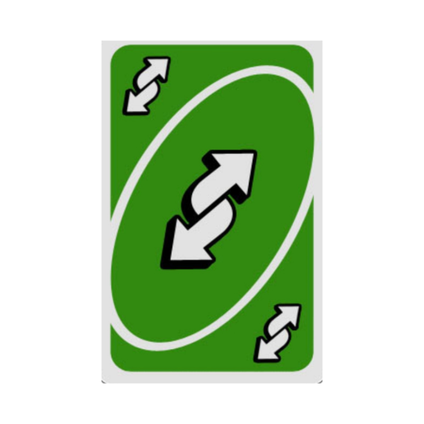 Карточка обратка из уно