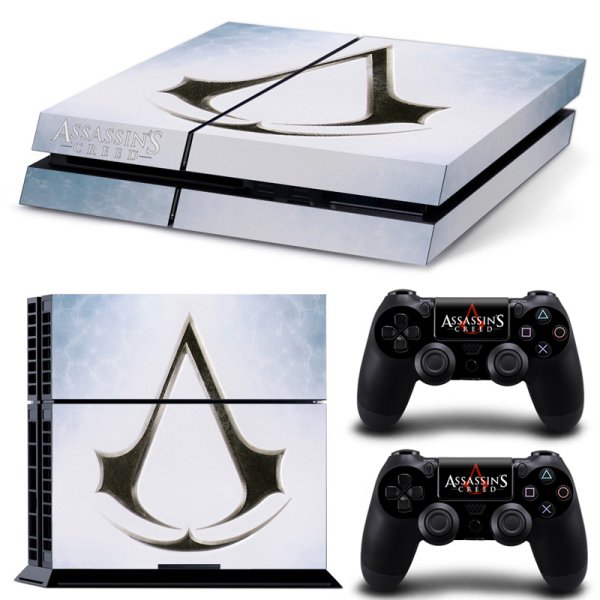 Наклейка на консоль ps4 Slim last of us