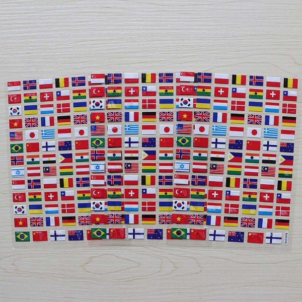 Наклейки флаги