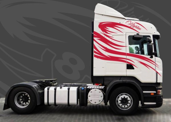Наклейки для Scania Streamline