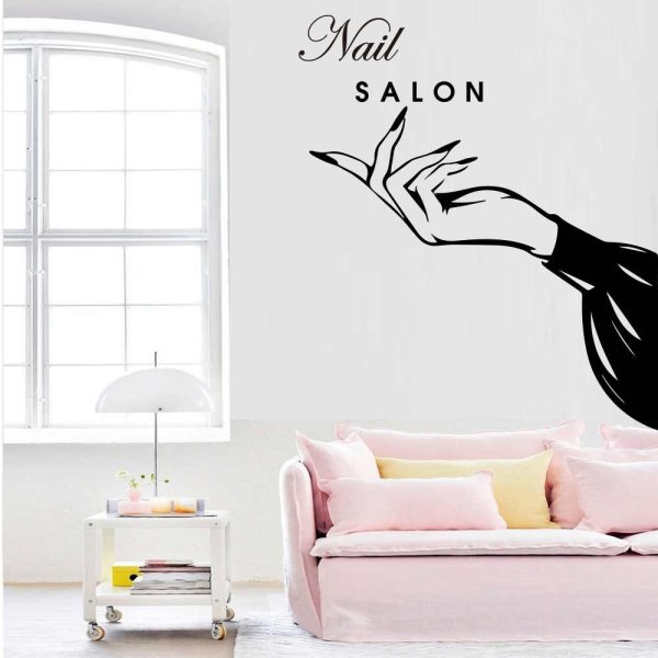 Наклейка на стену маникюрный салон