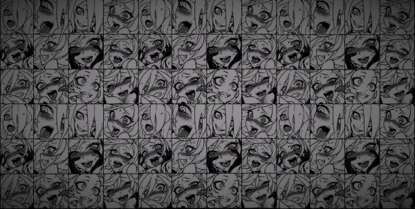 Аниме фон ахегао