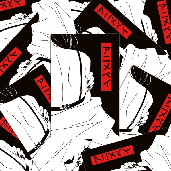 Аниме наклейки Манга