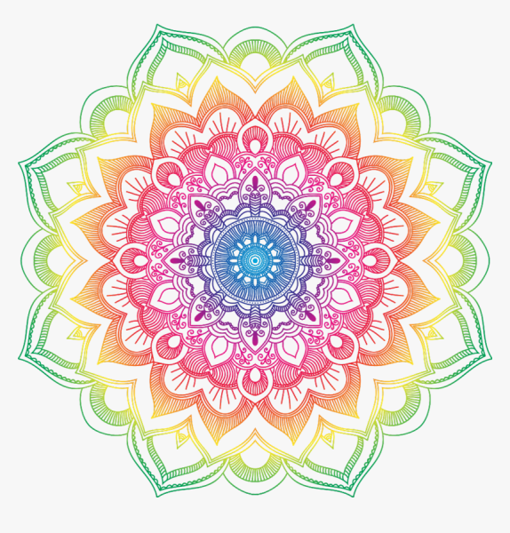 Мандалы цветные качественные