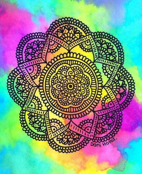 Узоры мандалы
