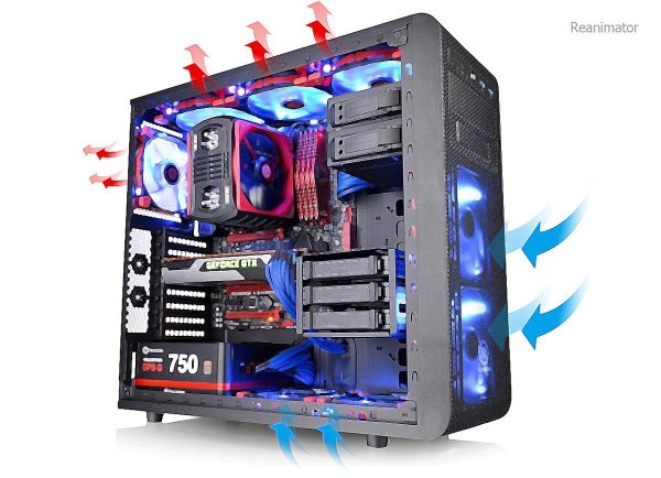 Корпус AEROCOOL С вентилятором 200мм