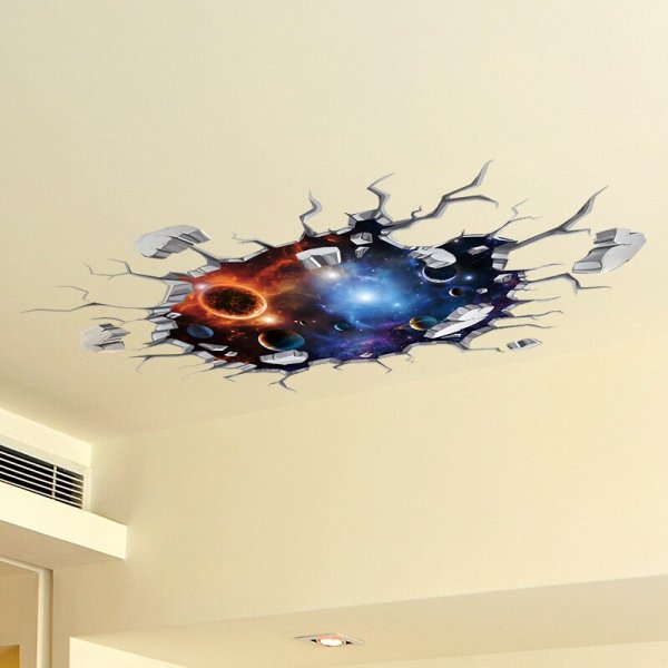 Виниловые наклейки на потолок