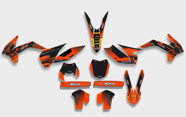 Наклейки на питбайк BSE PH 10