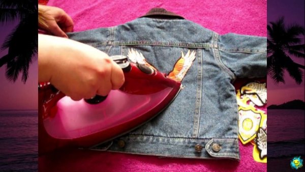 Аппликация утюгом на одежду