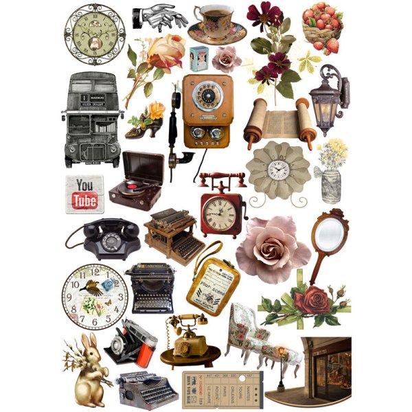 Набор наклеек для скрапбукинга