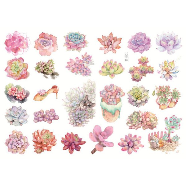 Наклейки - цветочки