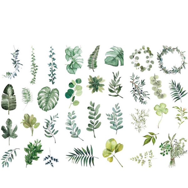 Наклейки растения