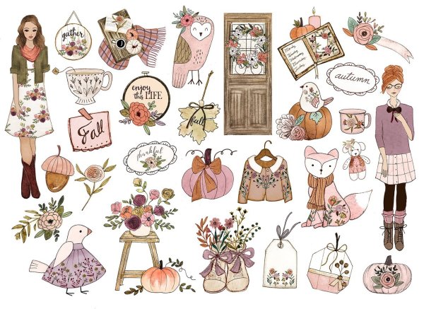 Стикеры для ежедневника