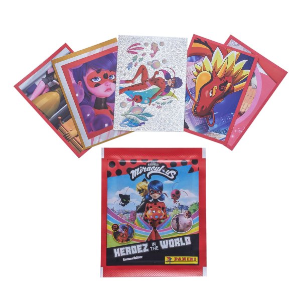 Наклейки леди баг и супер кот Панини