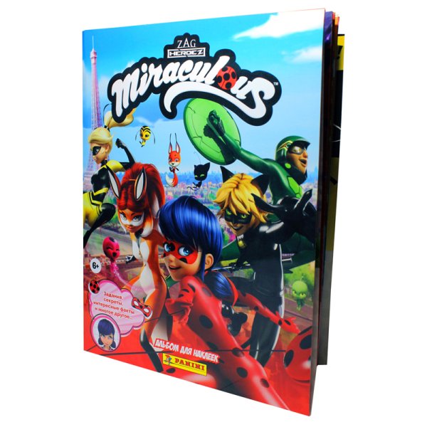 Наклейки леди баг и супер кот Панини