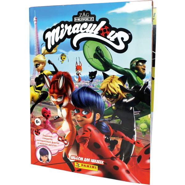 Наклейки Панини леди баг и супер кот 2020