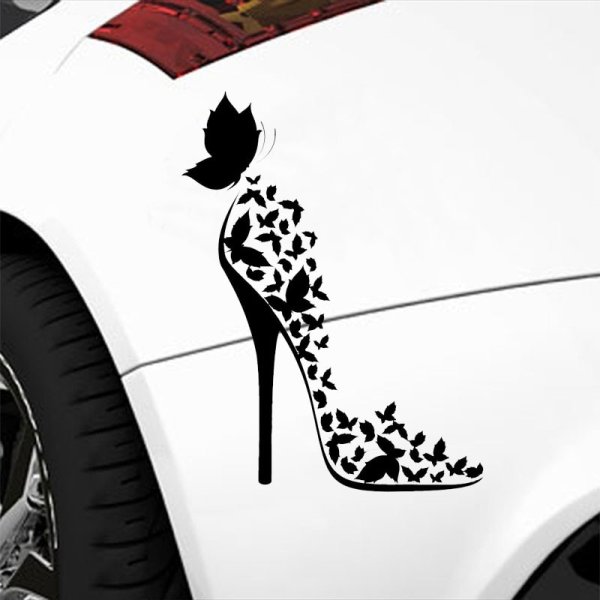 Наклейки на авто на заднее стекло