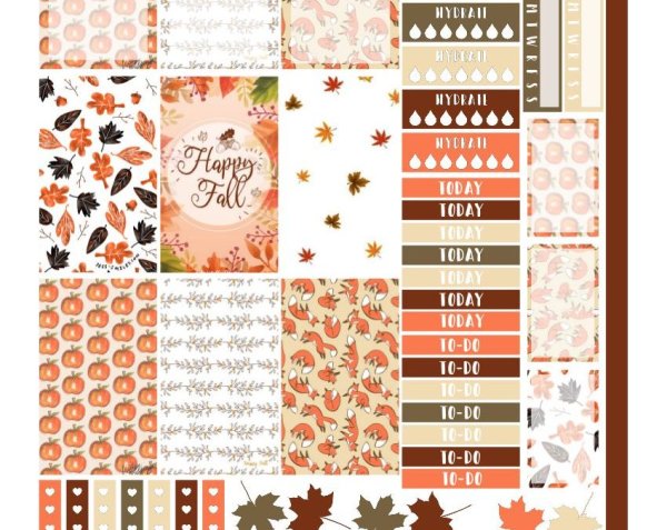 Зимние наклейки