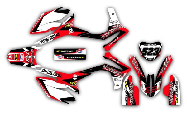 Motoland CRF 250 наклейки