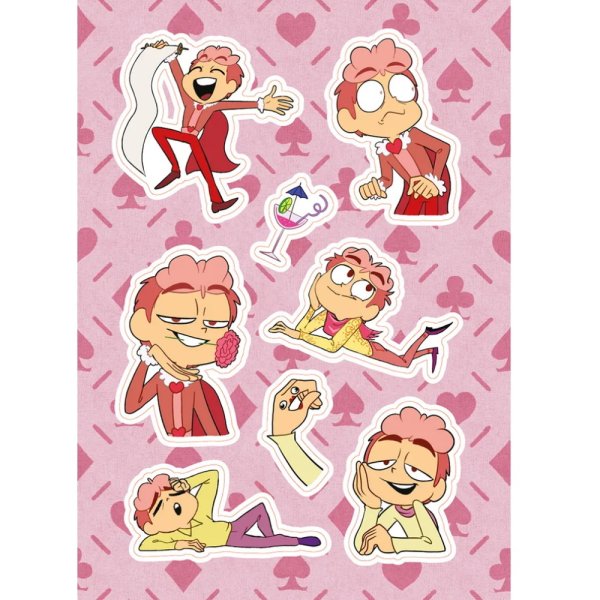 Стикеры 13 карт Ромео