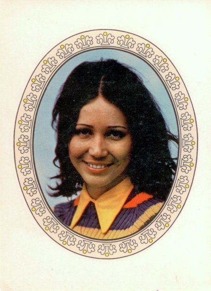 Наклейки из ГДР С девушками