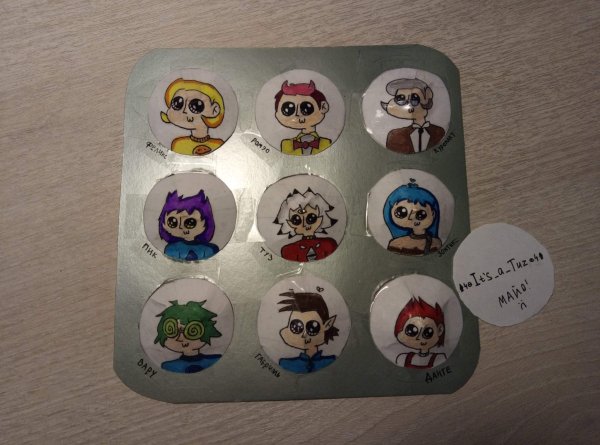 Наклейки 13 карт земля королей