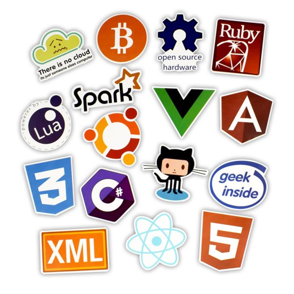 Наклейки для программистов