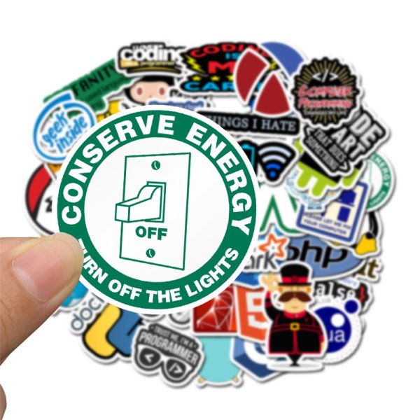 Стикеры для программистов для ноутбуков