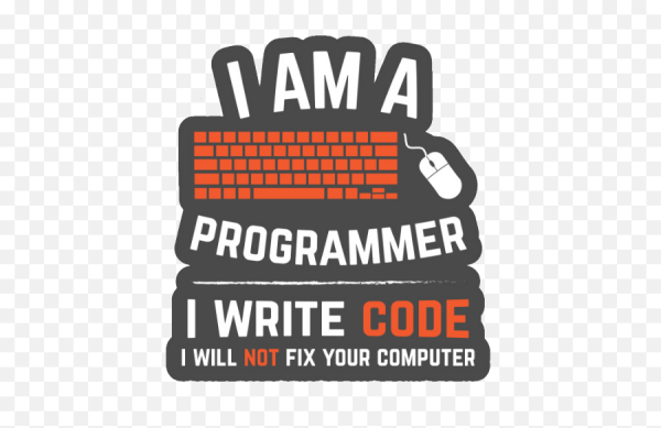 Programming Стикеры на ноутбук