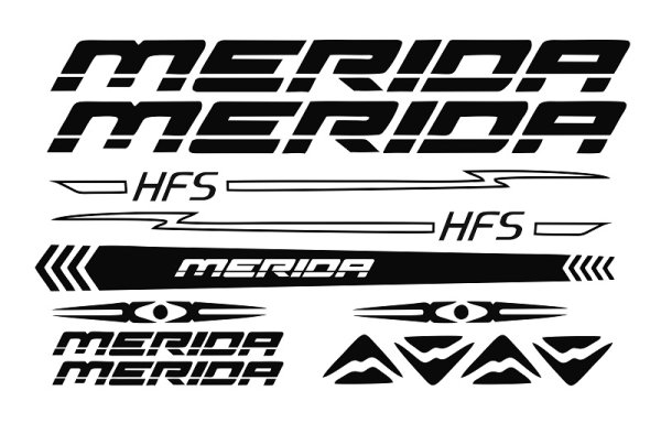 Наклейки на велосипед на раму