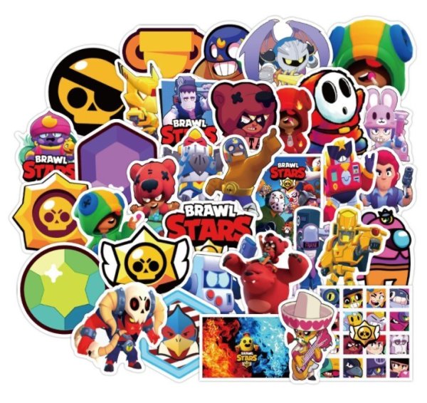 Набор стикеров БРАВЛ старс