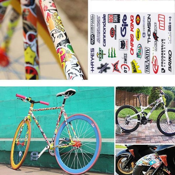 Наклейки МТБ на велосипед