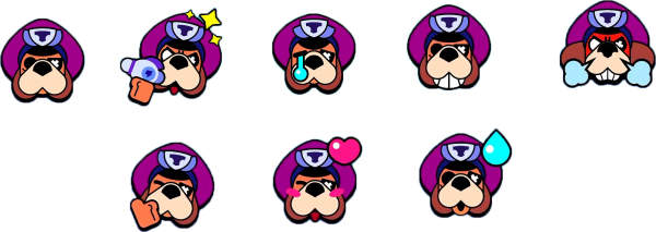 Значок Шелли из Brawl Stars