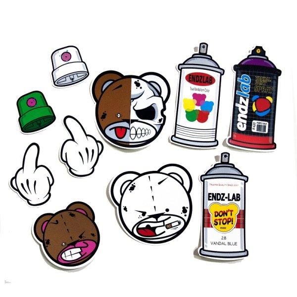 С наклейками вкусняшки