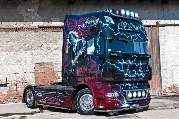 DAF XF 105 аэрография